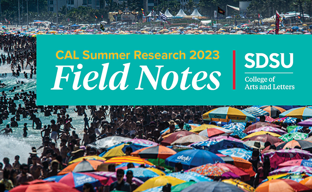 Field Notes - CAL Summer Research 2023