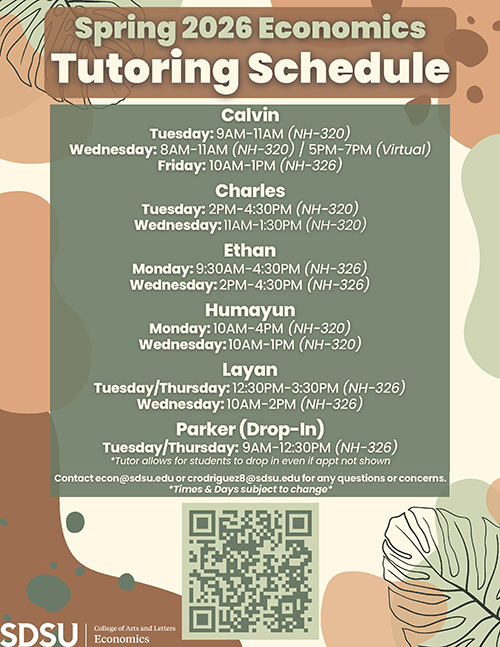 spring 2026 tutoring